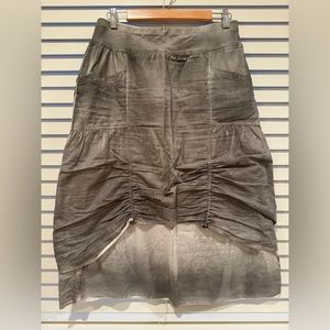 M skirt with cool finish- denim like